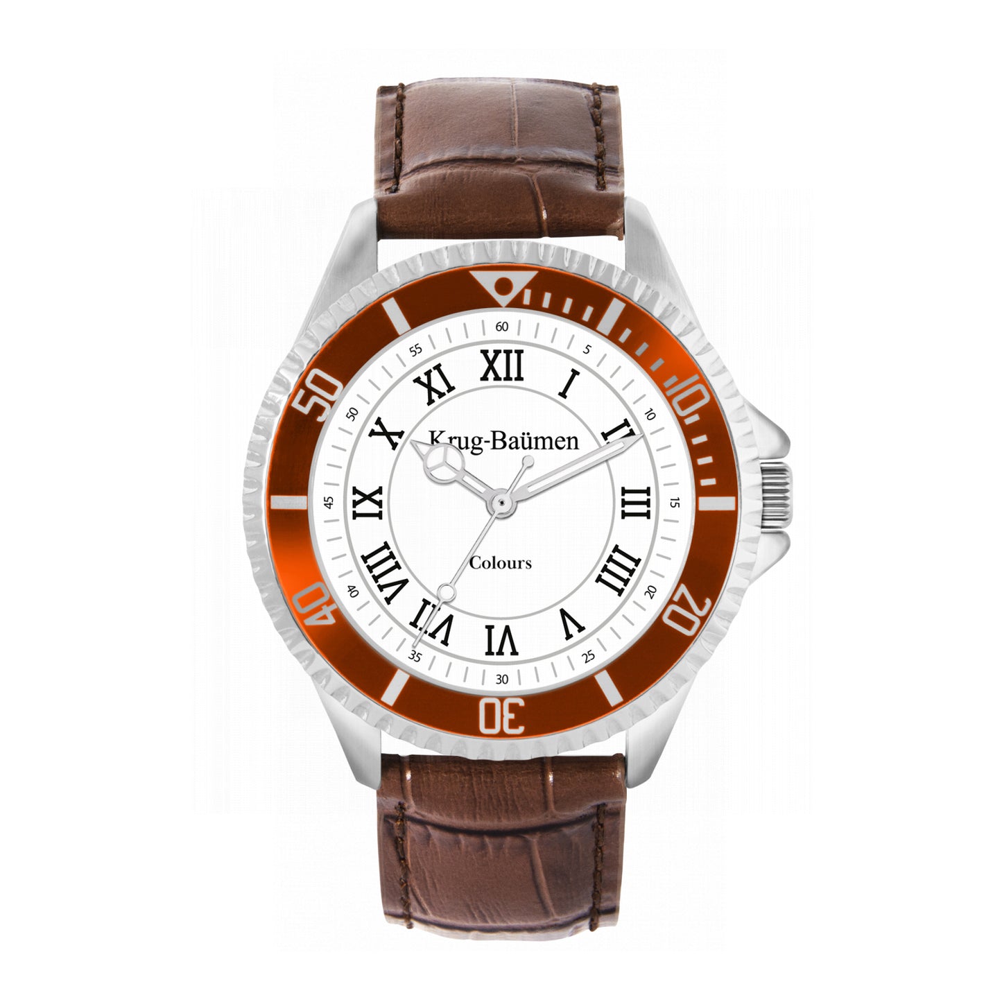 Men's Colours Brown Watch