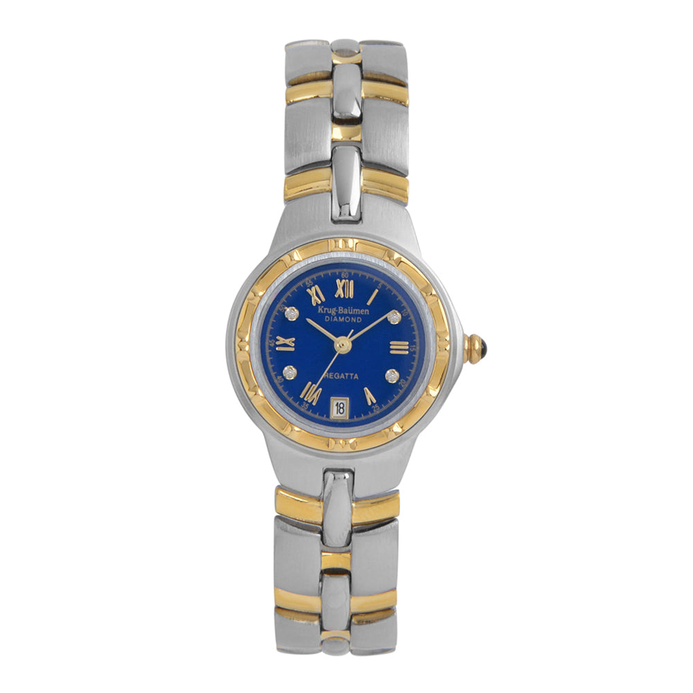 Ladies Regatta Diamond Gold Watch